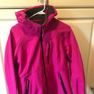 Womens's Jacket Pink Fall coat 1X